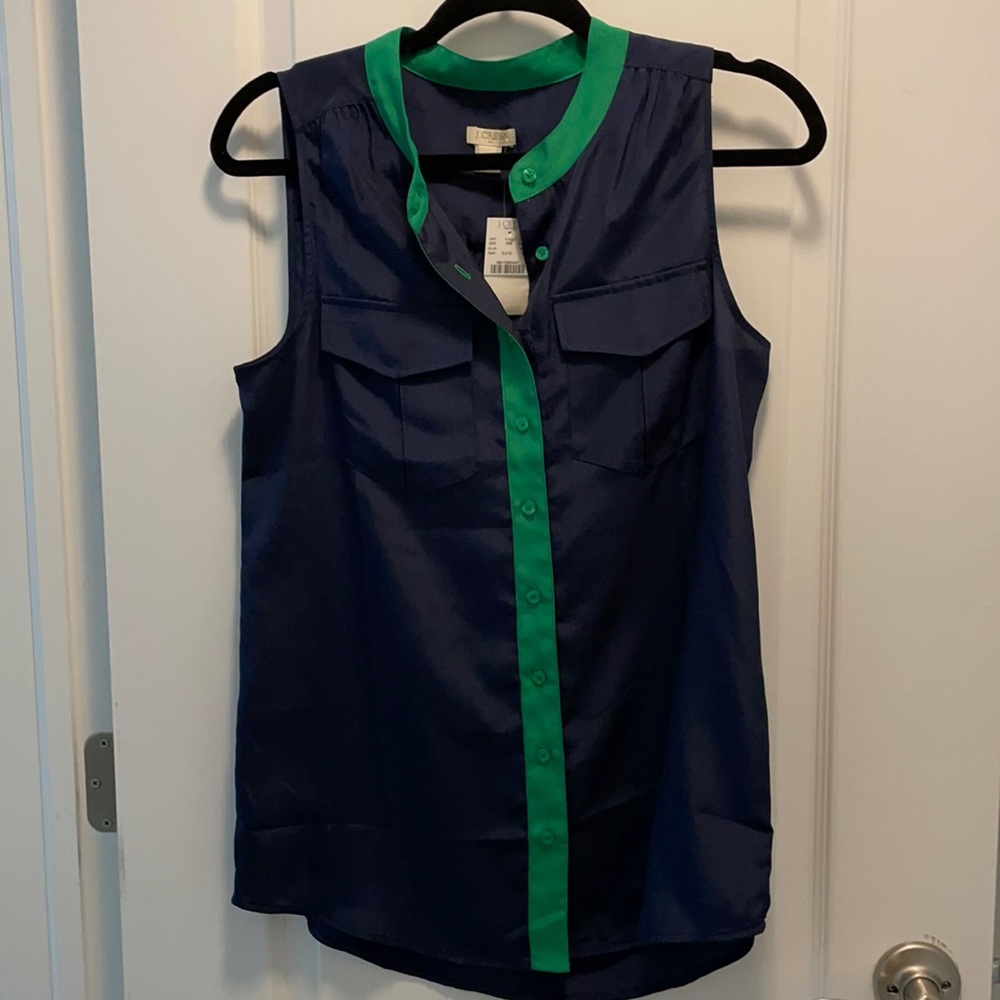 J Crew Sleeveless Top
